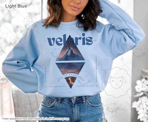 Velaris City of Starlight Sweatshirt, Night Court Sweater, SJM merch ACOTAR ACOMAF To the stars who listen, Court of Dreamers Romance Reader