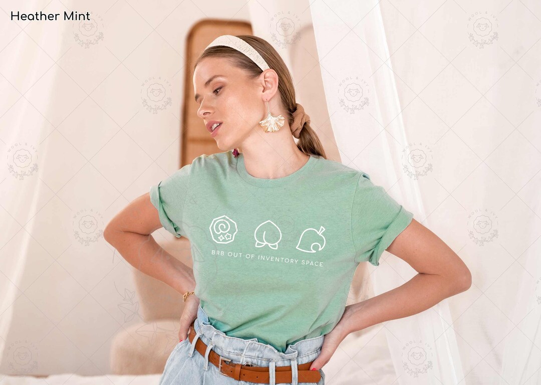 ACNH Inventory Shirt, Animal Cross New Horizons Shirt, Cozy Gamer Shirt ...