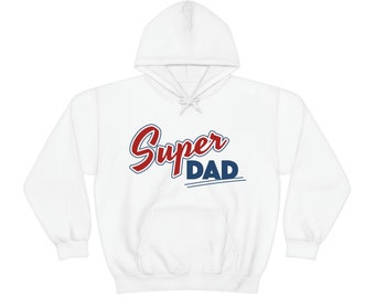 Super Dad Sweatshirt, Vatertag Hoodie, Geschenk für Papa,