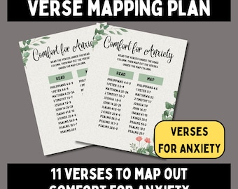 Bible verse mapping plan, printable verse mapping journal, verse study, bible study planner, in depth bible study, verse mapping template