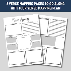 Verse mapping templates