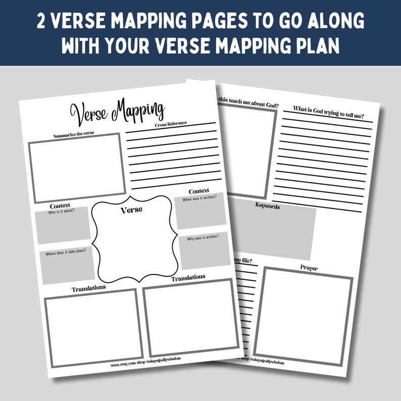 Verse mapping templates