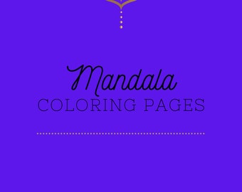MANDALA COLORING BOOK