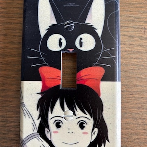 Kiki’s Deliver Service Anime’ Custom Single Light Switch Covers