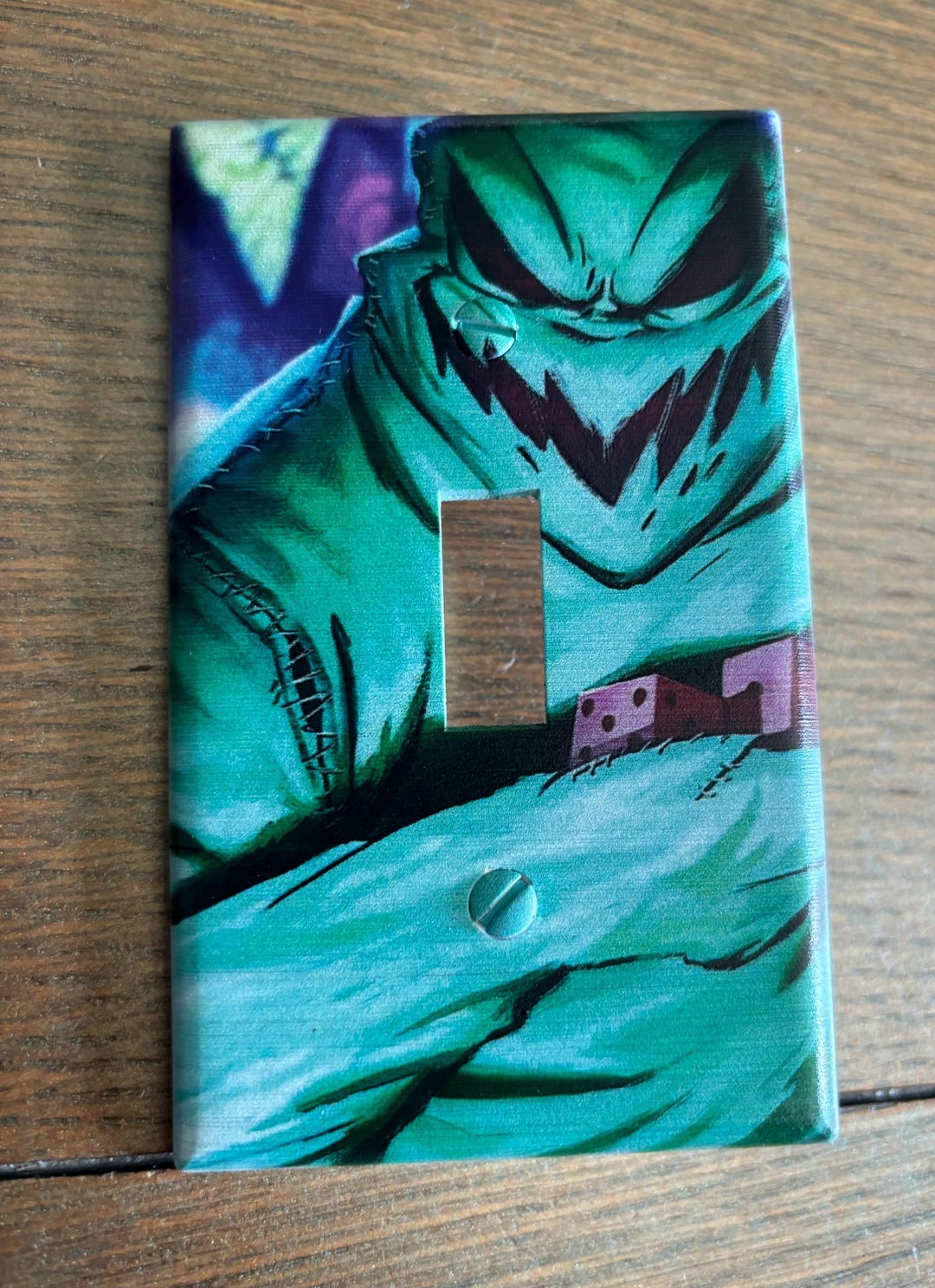 Oogie Boogie Custom Single Light Switch Cover, UV Printed - Etsy