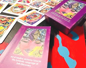 Baraja de cartas Toracle del Arte de la Alquimia Intuitiva / Guía Simbólica de Autodescubrimiento (56 cartas)