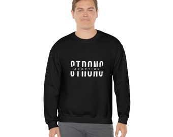 Adoption Strong Unisex Crewneck Sweatshirt