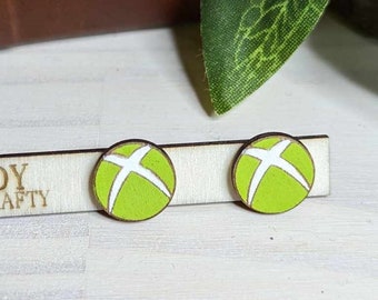 Xbox - Xbox One - Sterling Silver Earring Stud set, readers choice, gift, Gaming