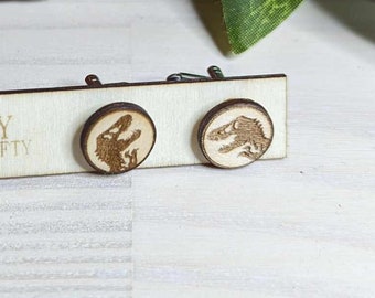 Jurassic Park - Jurassic World - Cuff link - Great for groom - Wedding gifts - groomsmen - Gift - suit style