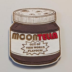 Moontella Magnet | Laser‑Cut | Lightweight | Made in Canada