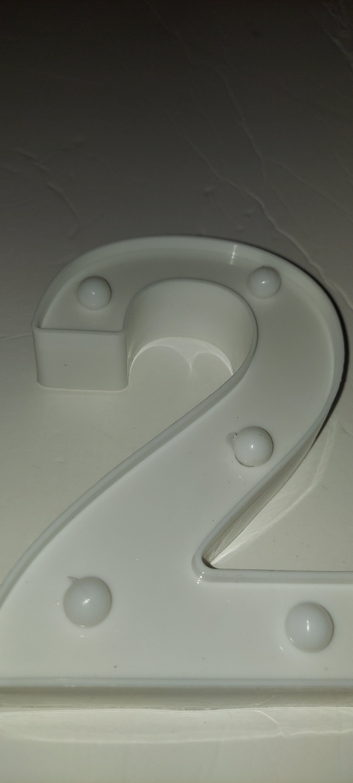 Led Stand Alone Numbers AZ 6 Inches Tall Etsy