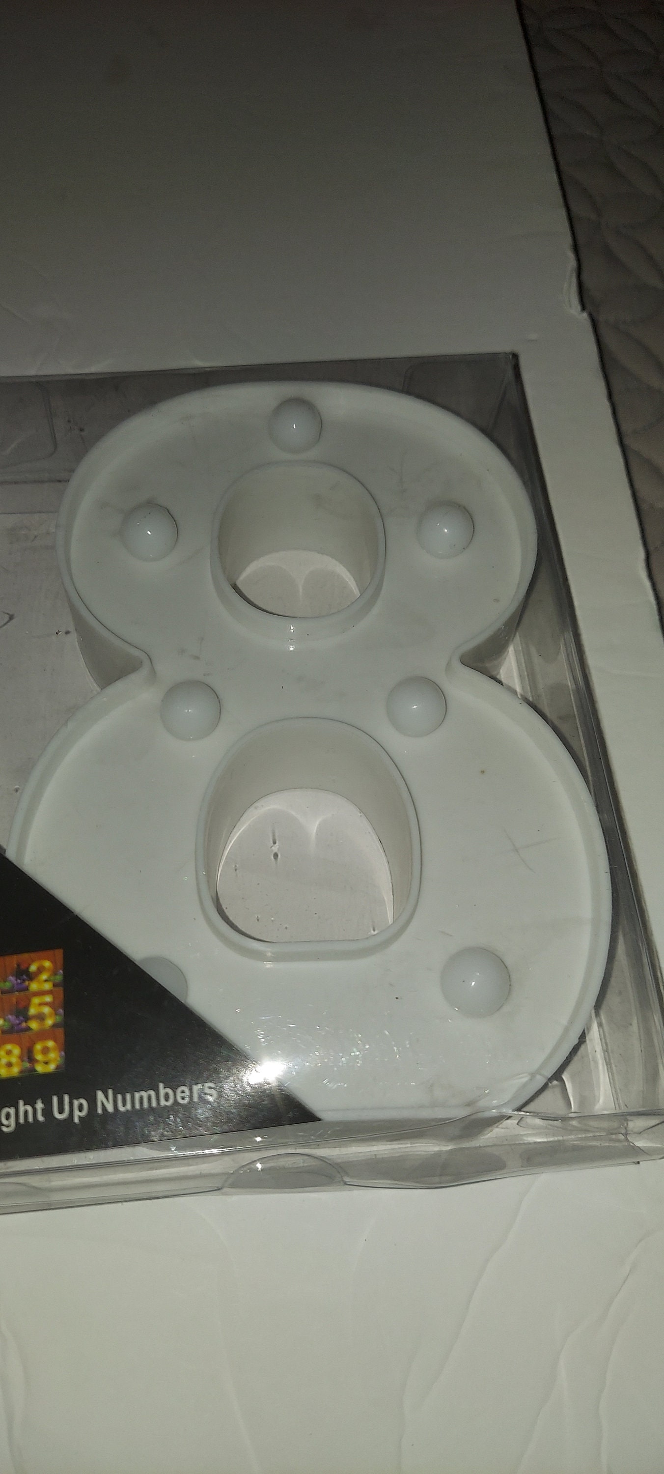 Led Stand Alone Numbers AZ 6 Inches Tall Etsy