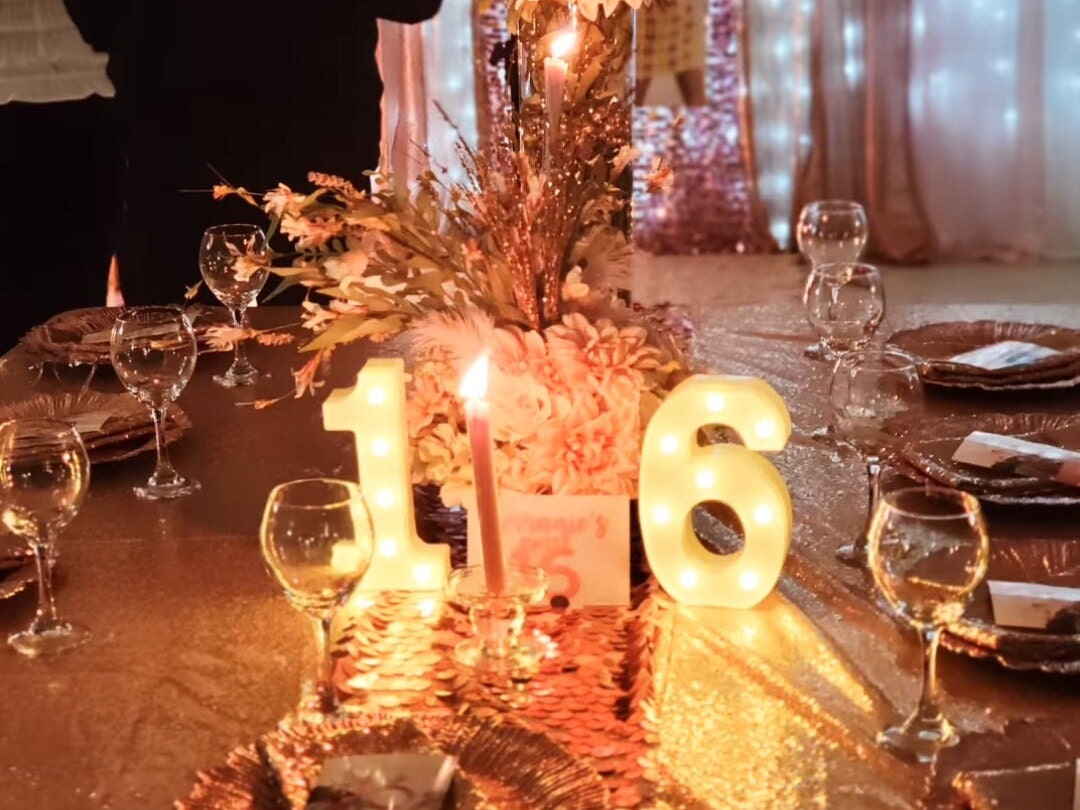 Led Stand Alone Numbers 16 15 8 in Tall Etsy