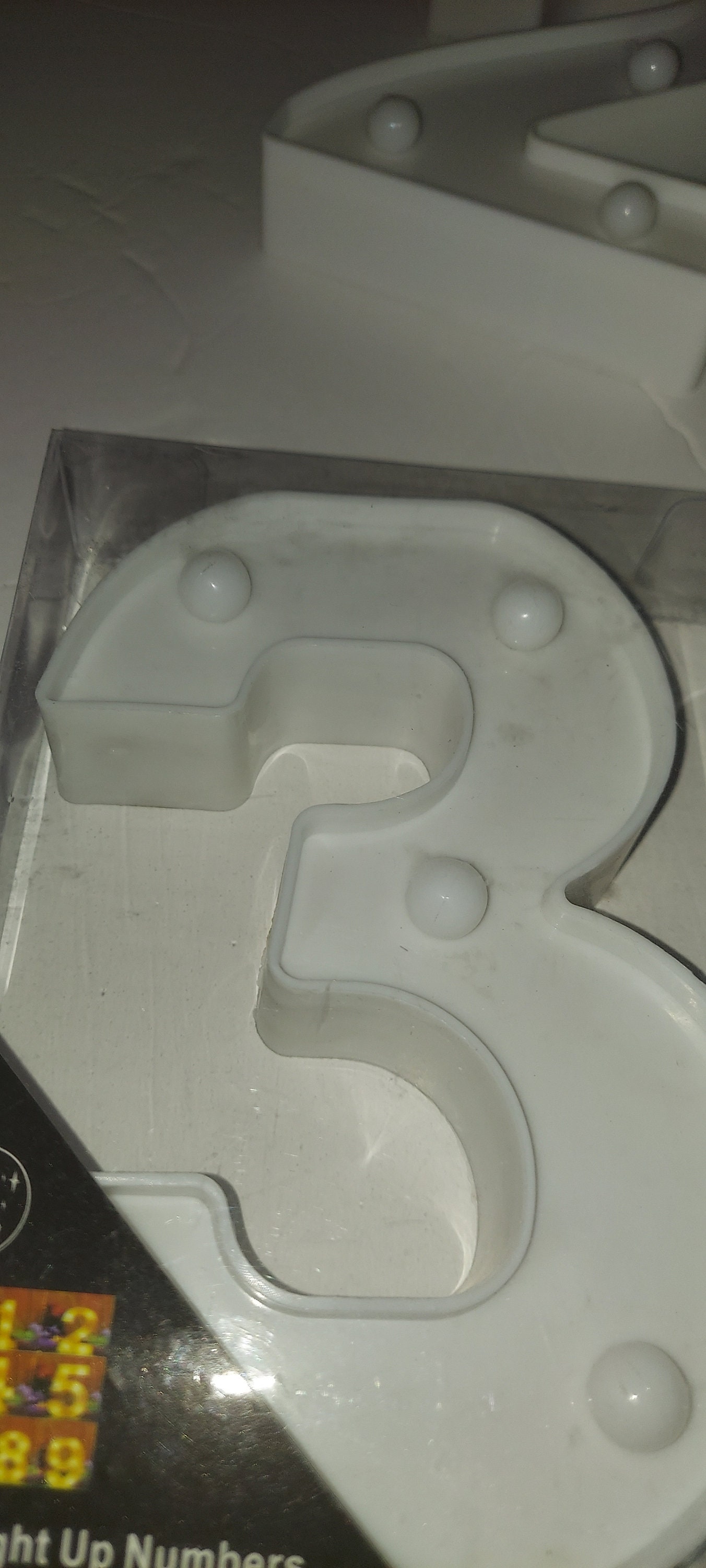 Led Stand Alone Numbers AZ 6 Inches Tall Etsy