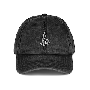 Vintage Comma la Embroidered Hat, Kamala Harris 2024 Campaign Cap, Madam President, POTUS 2024, Election Campaign Hats, la