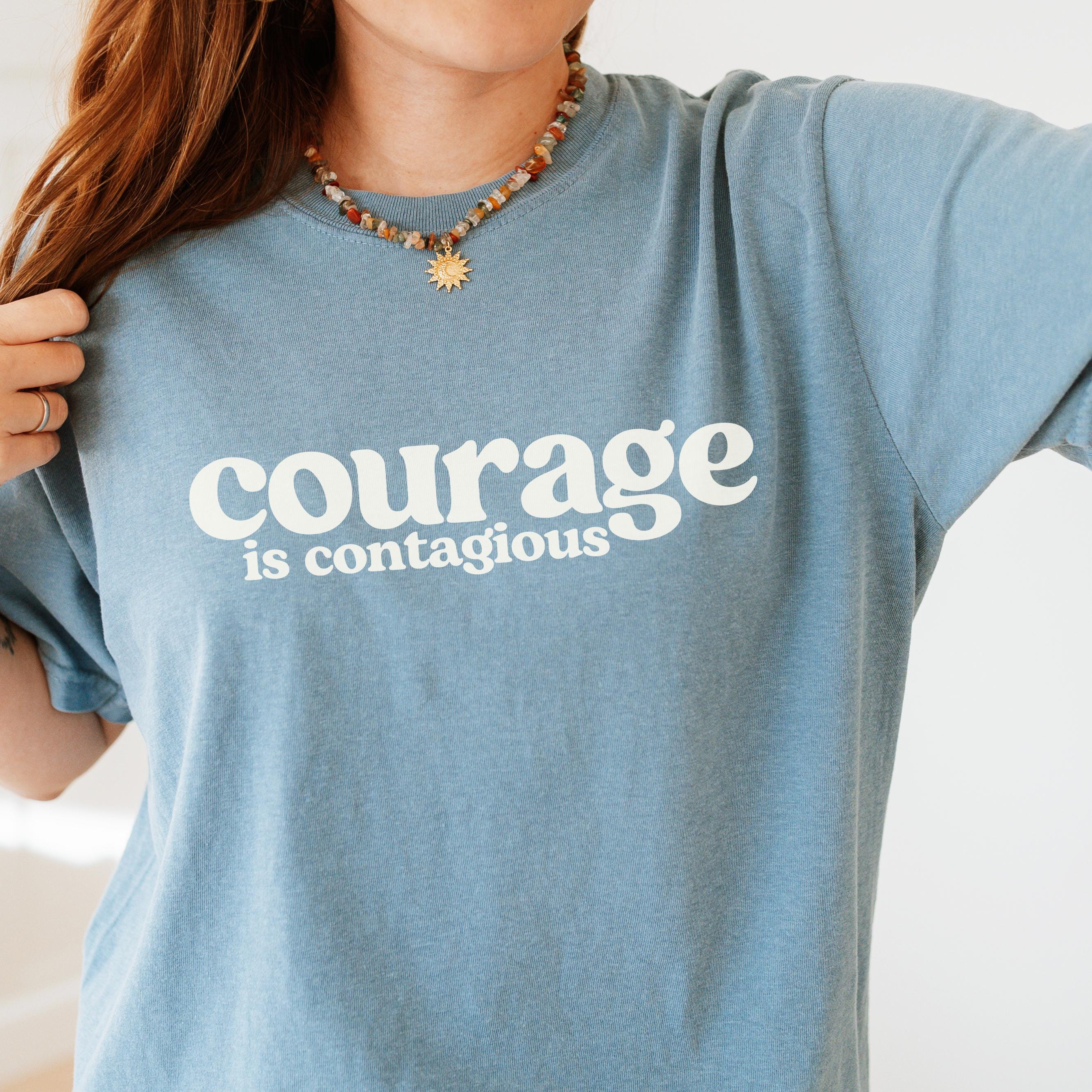 JaneMarple ／ Our courage shirt Unisex NC Courage Navy Arched Wordmark Tee – NWSL SHOP