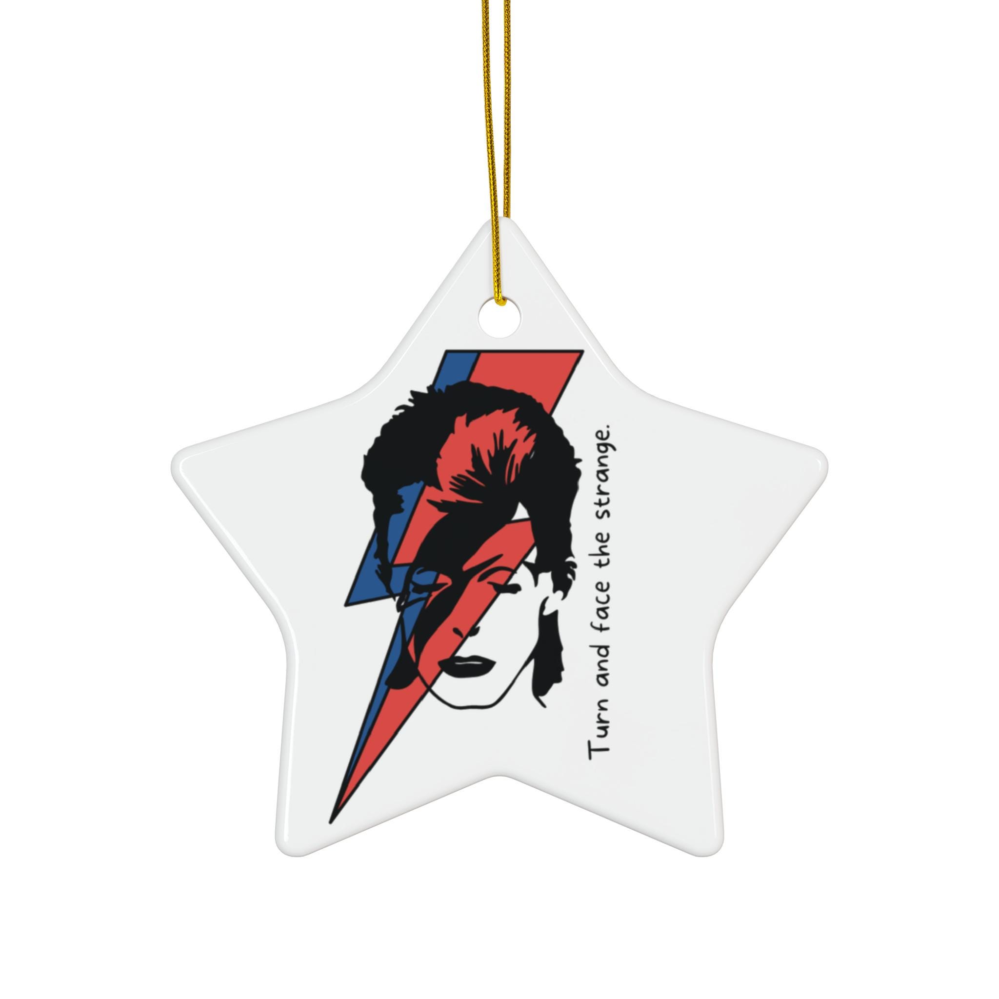 Bowie Ornament - Etsy