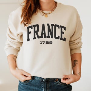 フランス1789を彼らに与えよう、レジスタンス・スウェットシャツ、ファシズムへの抵抗、抗議シャツ、反ファシスト・トップ、FDT、反イーロン・スウェットシャツ