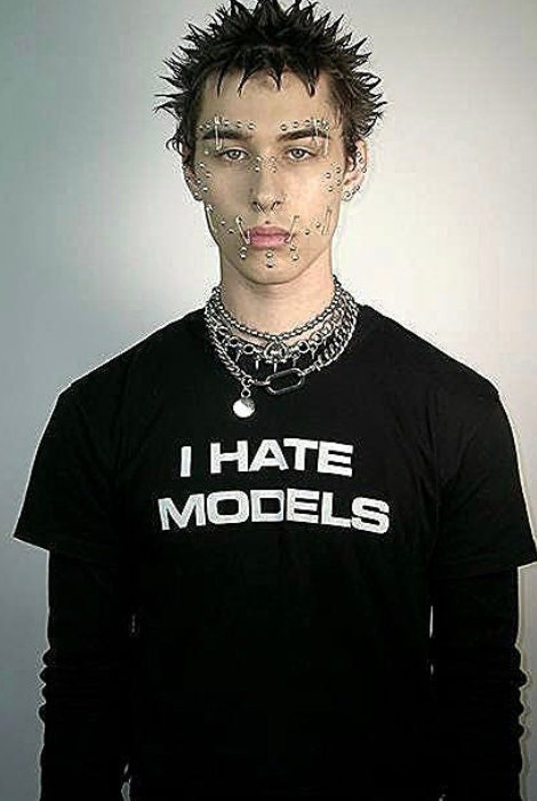 I Hate Models T-shirt - Etsy
