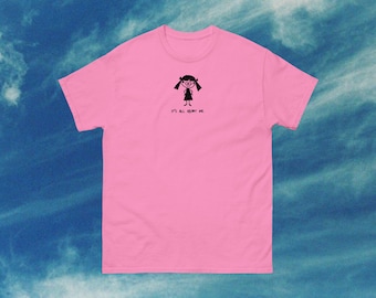 Y2K Aesthetic Cotton T-Shirt, It's All About Me, Mcbling