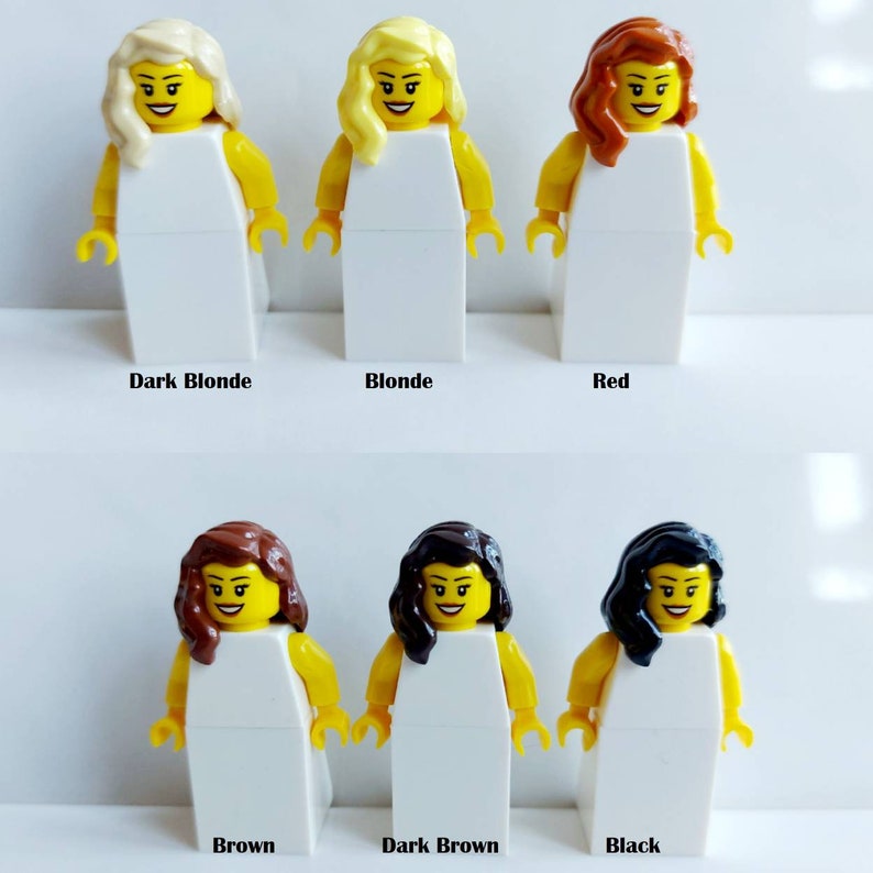Wedding Minifigures Bride and Groom Cake Toppers Customised Personalised Made with Lego® Gay Lesbian Favours Favors Gifts image 2