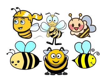 かわいい赤ちゃん蜂のSVG、赤ちゃん蜂のシャツのSVG、シャツ用のかわいい動物のSVGとPNG