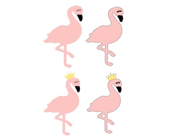 ピンクのフラミンゴ SVG - かわいいフラミンゴ SVG - フラミンゴ クリップ アート - フラミンゴ SVG ファイル