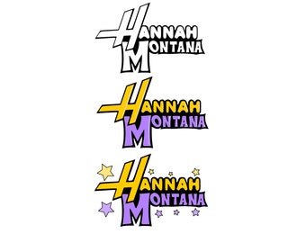 Logotipo de Hannah Montana SVG y PNG, Hanna Montana SVG