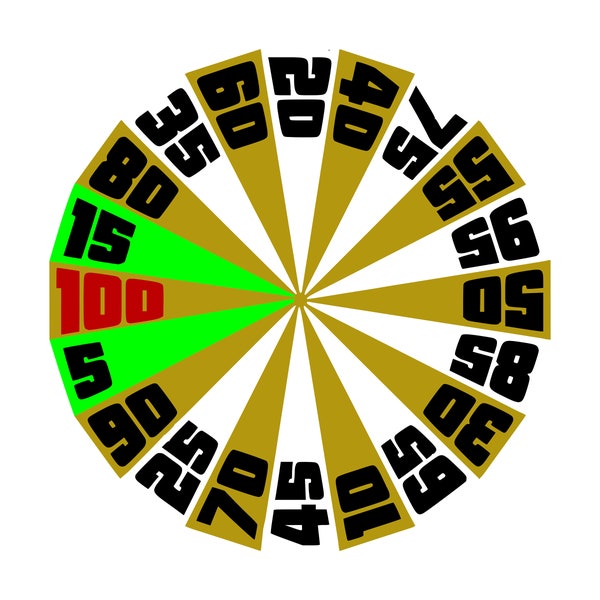 The Price is right Wheel SVG PNG