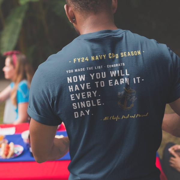 Navy Chief Season Shirts Etsy
