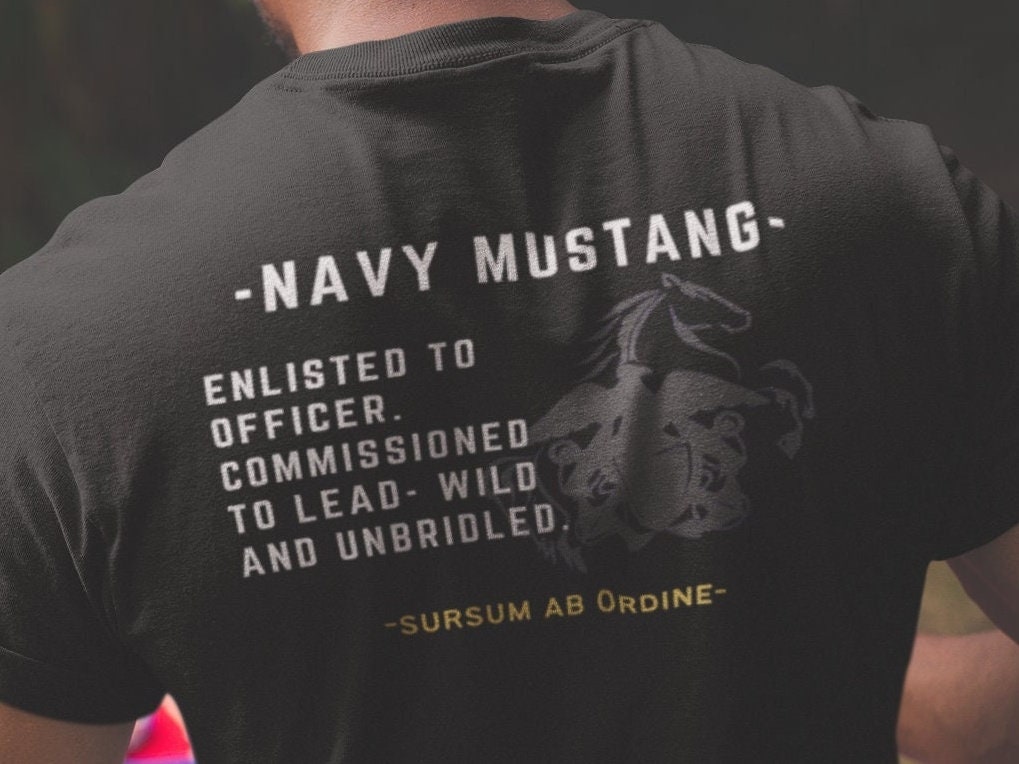 Shirt - Navy Mustang Mustang Navy Navy Soft Shirt Workout Pride for Gift CWO/LDO Shirt Gym Super Navy Tee Etsy US Navy