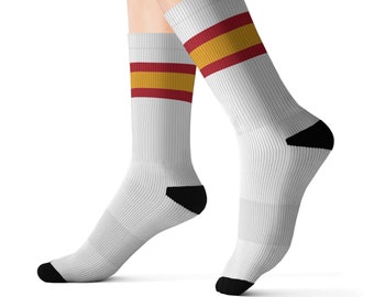 Chaussettes GameOutfit pour fans de football de Kansas City | Match de Football KC | Équipement pour le jour du match