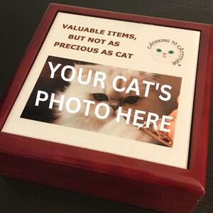 Personalized Jewelry Box for Cat Parents