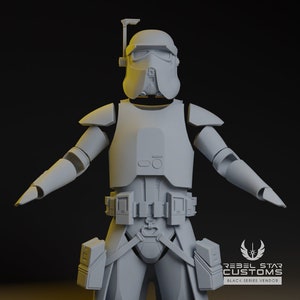 Kit ARC Heavy Gunner - Stampe 3D di Star Wars