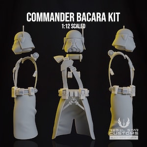 Commander Bacara-set - Star Wars 3D-prints
