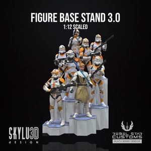 Figure Base Stand 3.0 - 3D Prints for Action Figures