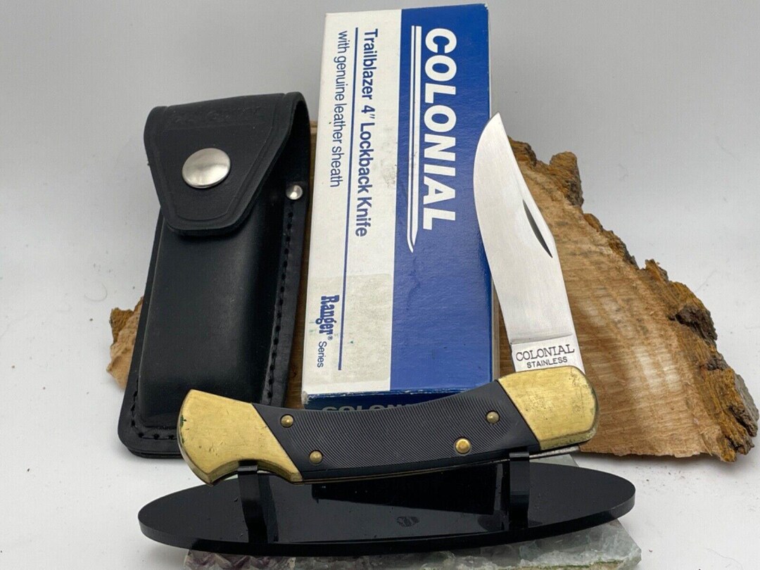 Vintage Colonial Ranger Series Trailblazer LB95 Single Blade Folder NIB ...