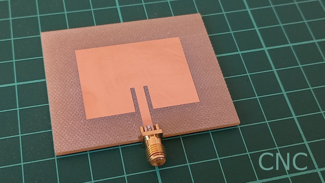 2.4ghz Microstrip Patch Antenna: PDF & Gerber Files (5.3 Dbi) - Etsy