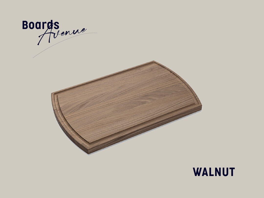 8 Pack-14''x9''x3/4'' Walnut Hardwood Cutting Boards Bulk Cutting