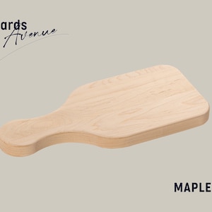 8 Pack Maple Hardwood Mini Serving Boards - 11''x5''x3/4'' Blank Boards, DIY, Bulk Cutting Boards, Corporate Gifts
