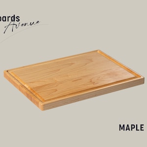Pack of 8 Maple Hardwood Cutting Boards - 12&#39;&#39;x9&#39;&#39;x3/4&#39;&#39; Blank Boards, DIY, Bulk Cutting Boards, Corporate Gifts