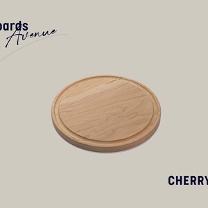 8 Pack of Cherry Hardwood Cutting Boards 10-1/2''x3/4'' - DIY, Laser Blanks, Wholesale, Engraving Blanks