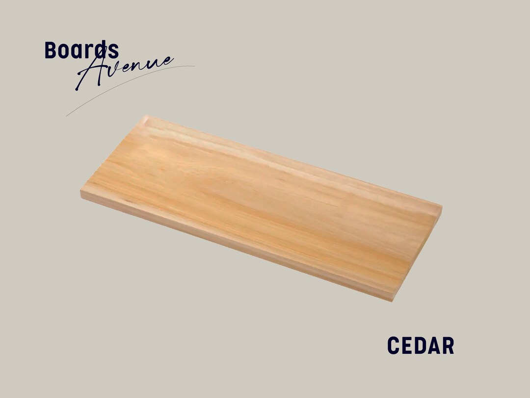 Pack of Cedar Boards. Cooking Planks and Infusion Boards 11''x5''x3/8