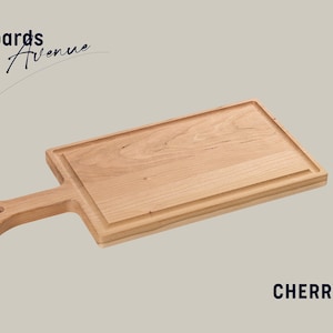 8 Pack Cherry Serving Boards - 16-1/4''x7-1/2''x3/4'' Blank Boards, DIY, Bulk Cutting Boards, Corporate Gifts, Wholesale