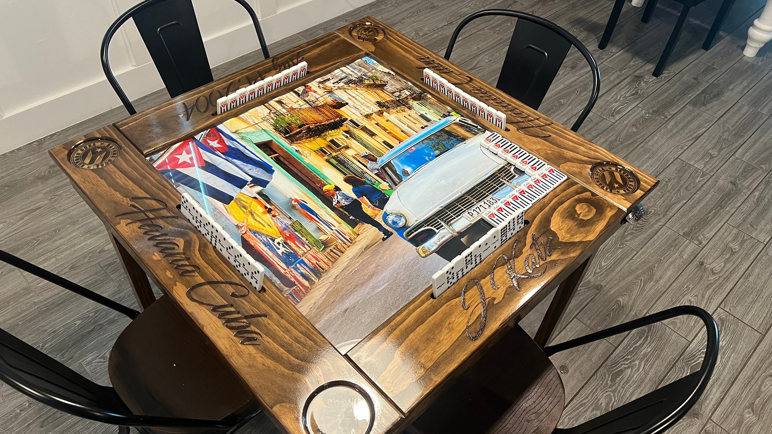 Custom Cuban Domino Table - Etsy