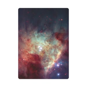 Space Playing Poker Cards from Out of this World, Galaxy, Stars, Nebula on Glossy, UV Coated Deck