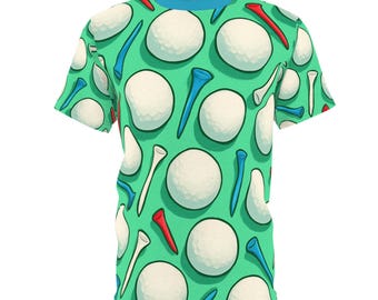 Camiseta unisex con temática de golf, ropa divertida para amantes del golf, camiseta deportiva única, regalo perfecto para golfistas, estilo veraniego.