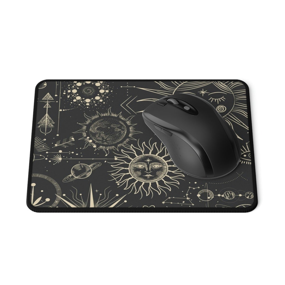 Astrology Mouse Pad Sun and Moon Mouse Pad Celestial Etsy