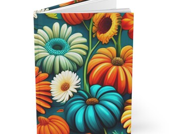 Floral Journal Hardcover Journal Matte