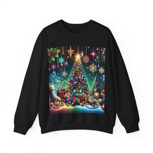 Christmas Sweatshirt, Holiday Pullover, Xmas Jumper, Festive Sweater, Winter Top